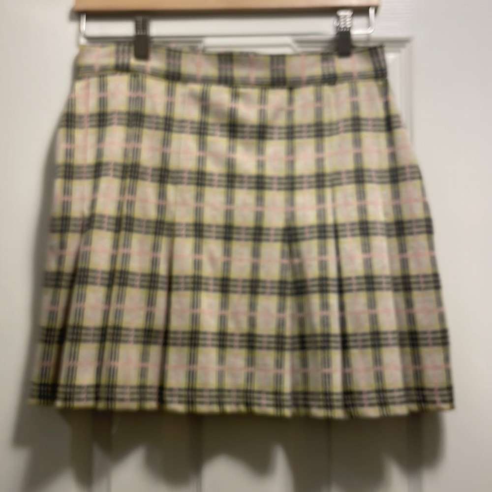 Free people plaid clueless skirt size 4